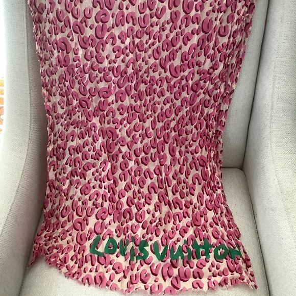 Louis Vuitton Stephen Sprouse Leopard Stole/Scarf - Picture 3 of 8
